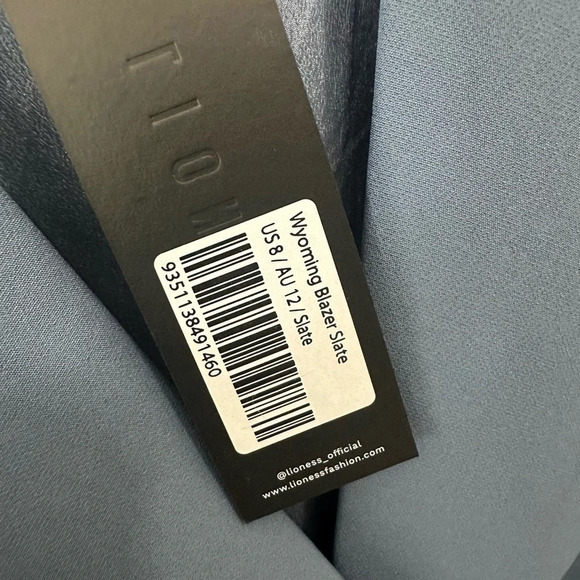 NWT Lioness Wyoming Blazer in Slate. Size Large. - Picture 6 of 7